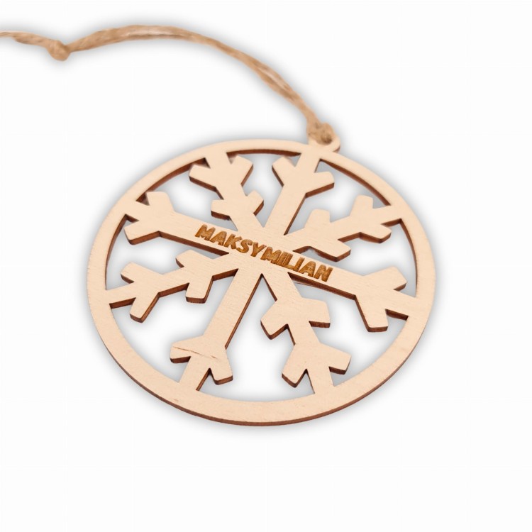 zawieszka personalizowana na choinkę