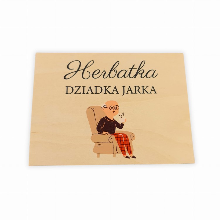 Skrzynka prezent dla dziadka na dzień dziadka