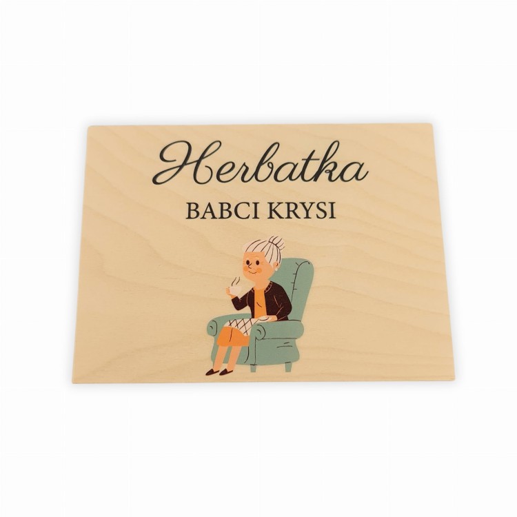 Skrzynka prezent na dzień babci