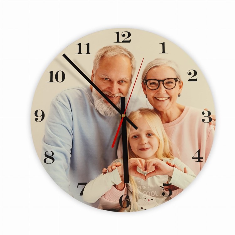 Zegar prezent na dzień babci i dziadka