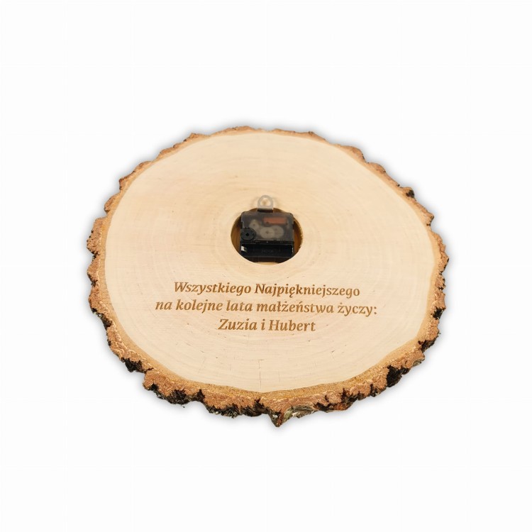 Zegar plaster brzozy prezent na rocznicę ślubu (5).jpg