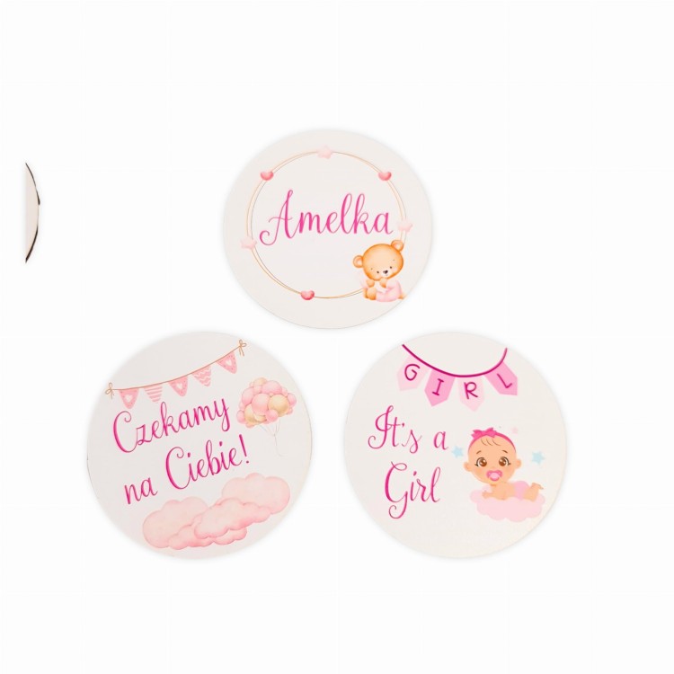 Tabliczki do zdjęć z imieniem na Baby Shower.jpg