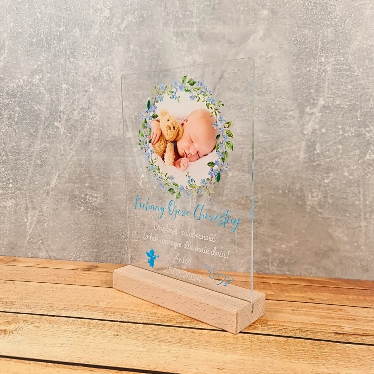 Chrzest nadruk pamiątka dla chrzestnego.webp