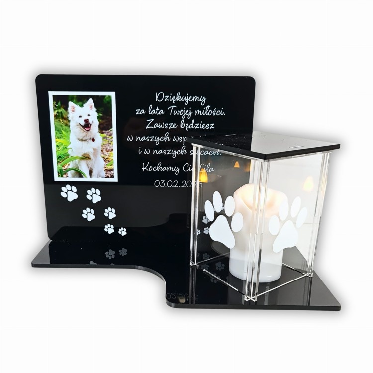 Znicz dla pieska z łapką.jpg