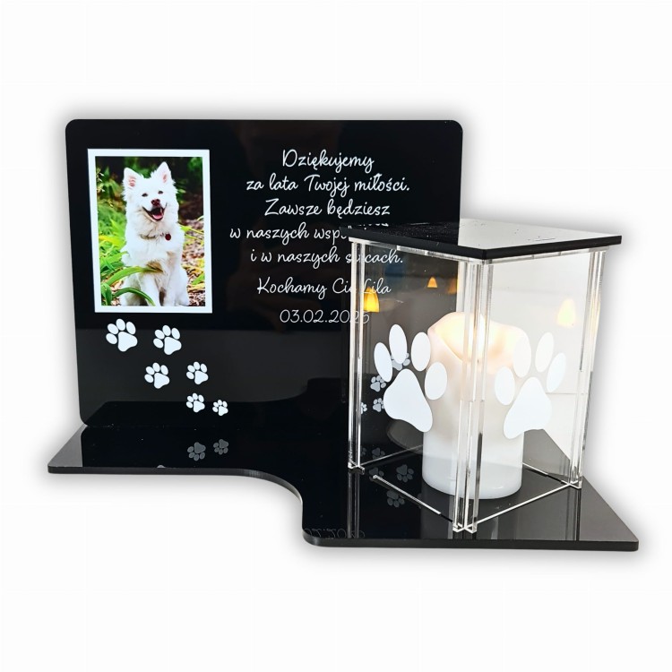 Znicz dla psa na nagrobek.jpg