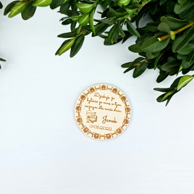 upominek dla gości komunia św podziękowanie