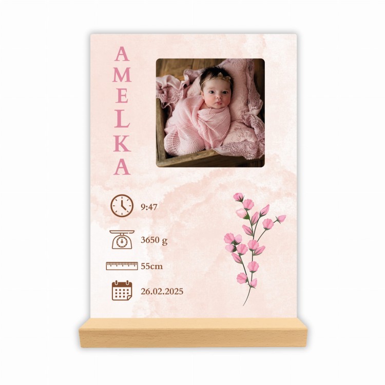 Pamiątka narodzin dziecka Metryczka dziecka.jpg