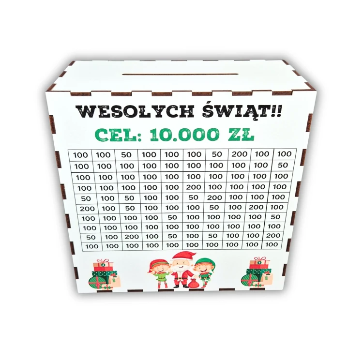 skarbonka prezent na Mikołajki