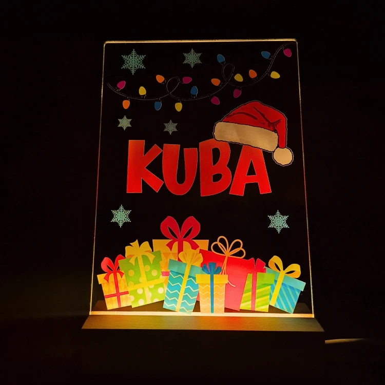 świąteczna dekoracja LED