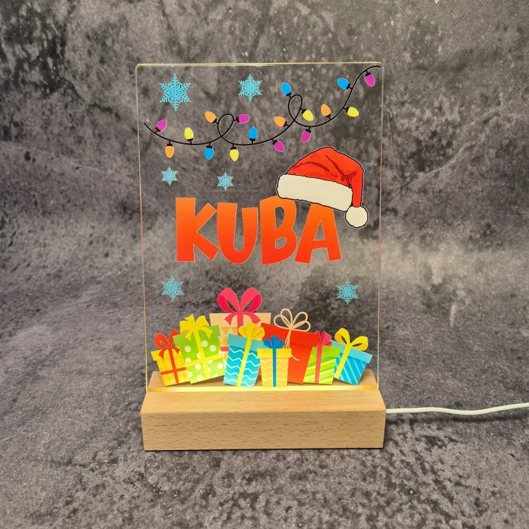 imienna lampka dla dzieci