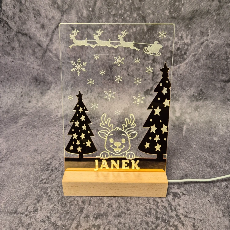 personalizowana lampka dla dziecka