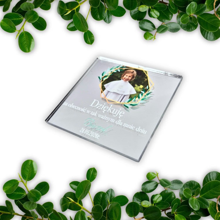 podziękowania komunijne