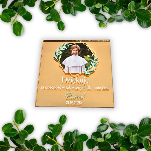 podziękowania dla gości na komunię