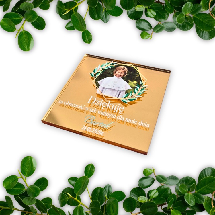 personalizowane podziękowania dla gości