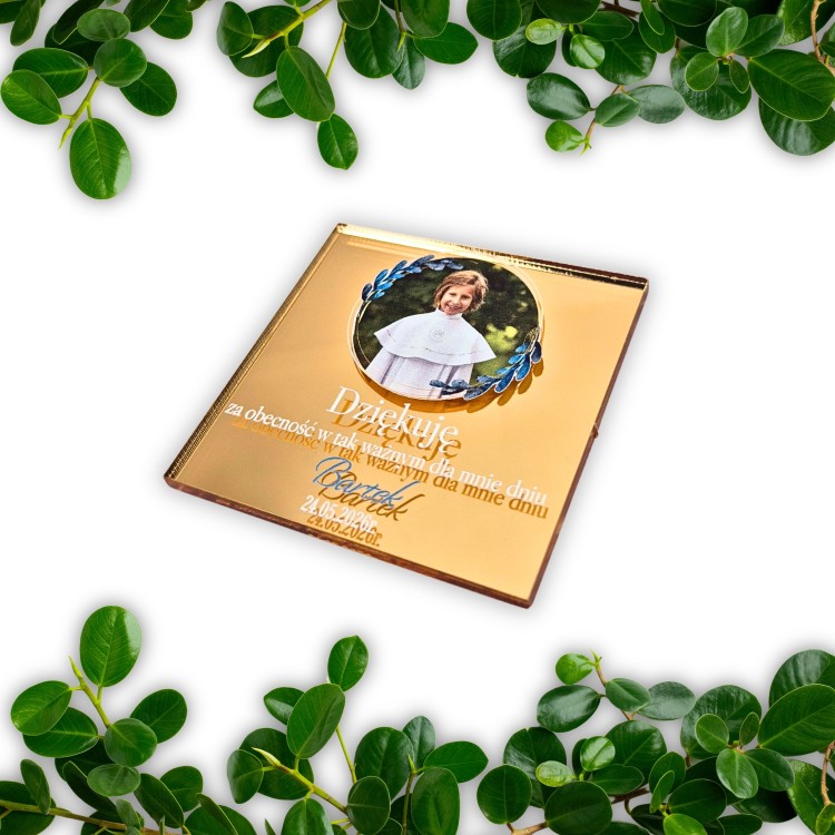 podziękowania komunijne dla gości