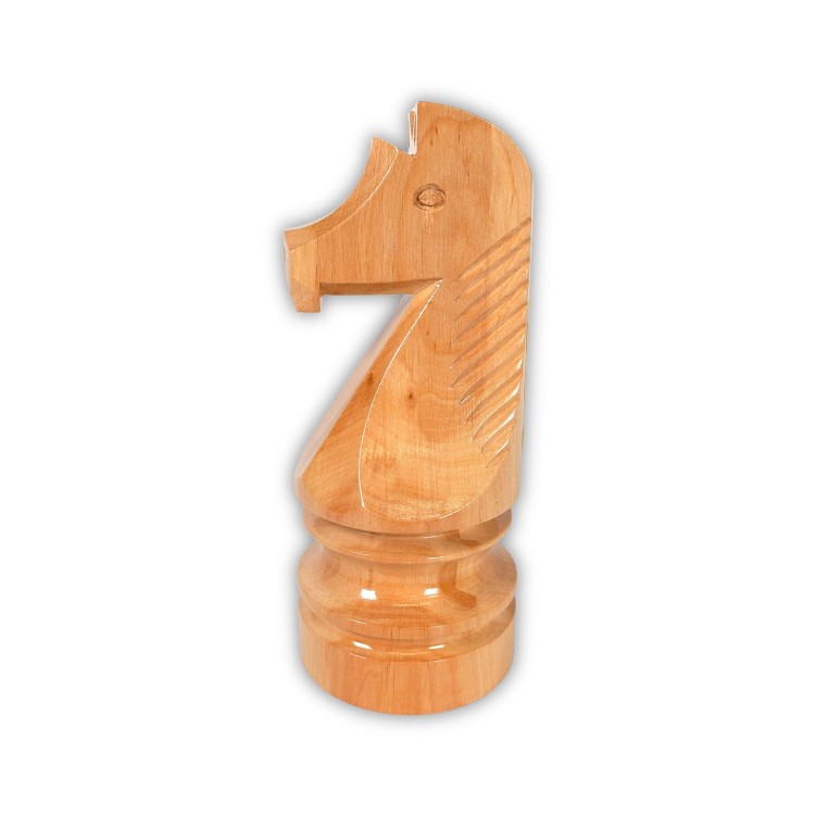 Drewniana figura szachowa Skoczek koń.jpg