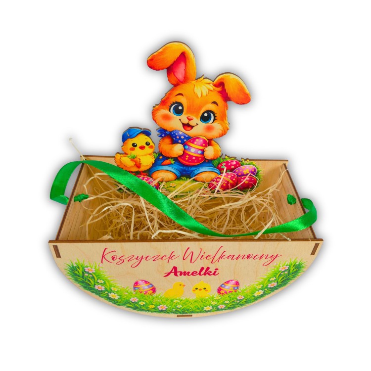 Koszyczek na słodycze dla dziecka na Wielkanoc.jpg