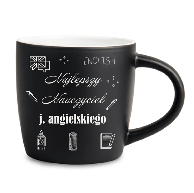 Kubek z grawerem dla nauczyciela języka angielskiego