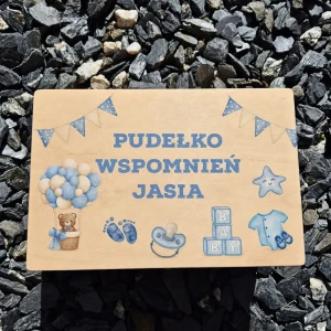 pudełko wspomnień dla chłopca