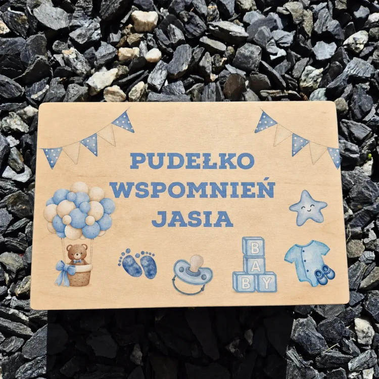 pudełko wspomnień dla chłopca