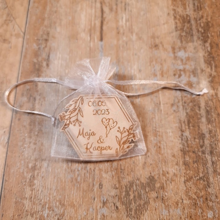 drewniane podziękowanie personalizowane