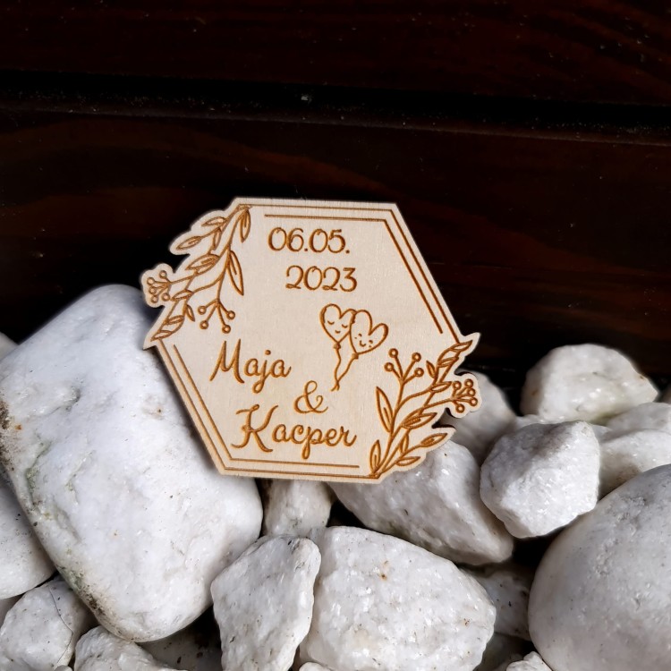 podziękowanie magnes