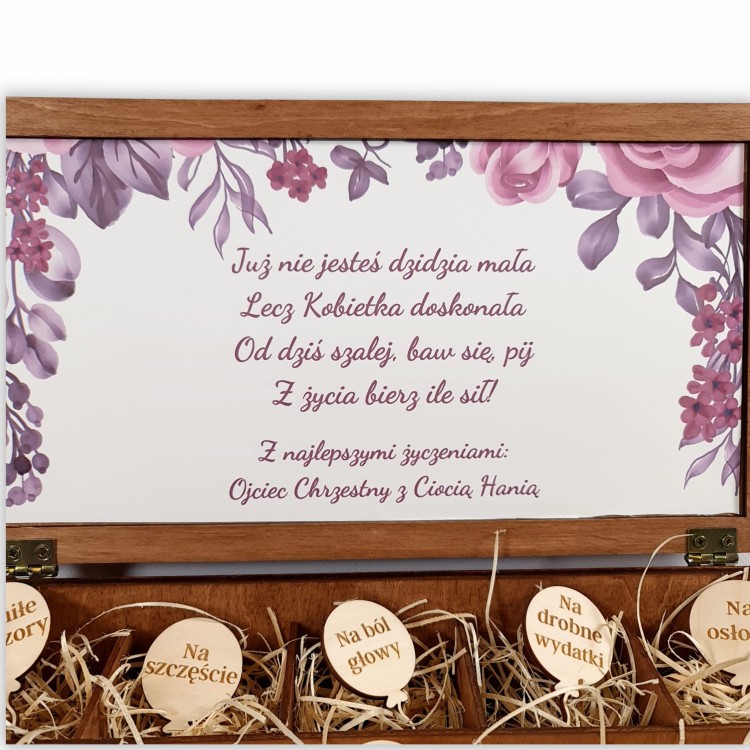 personalizowany prezent na 18 stke