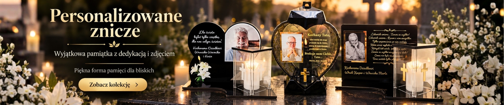 Personalizowane znicze