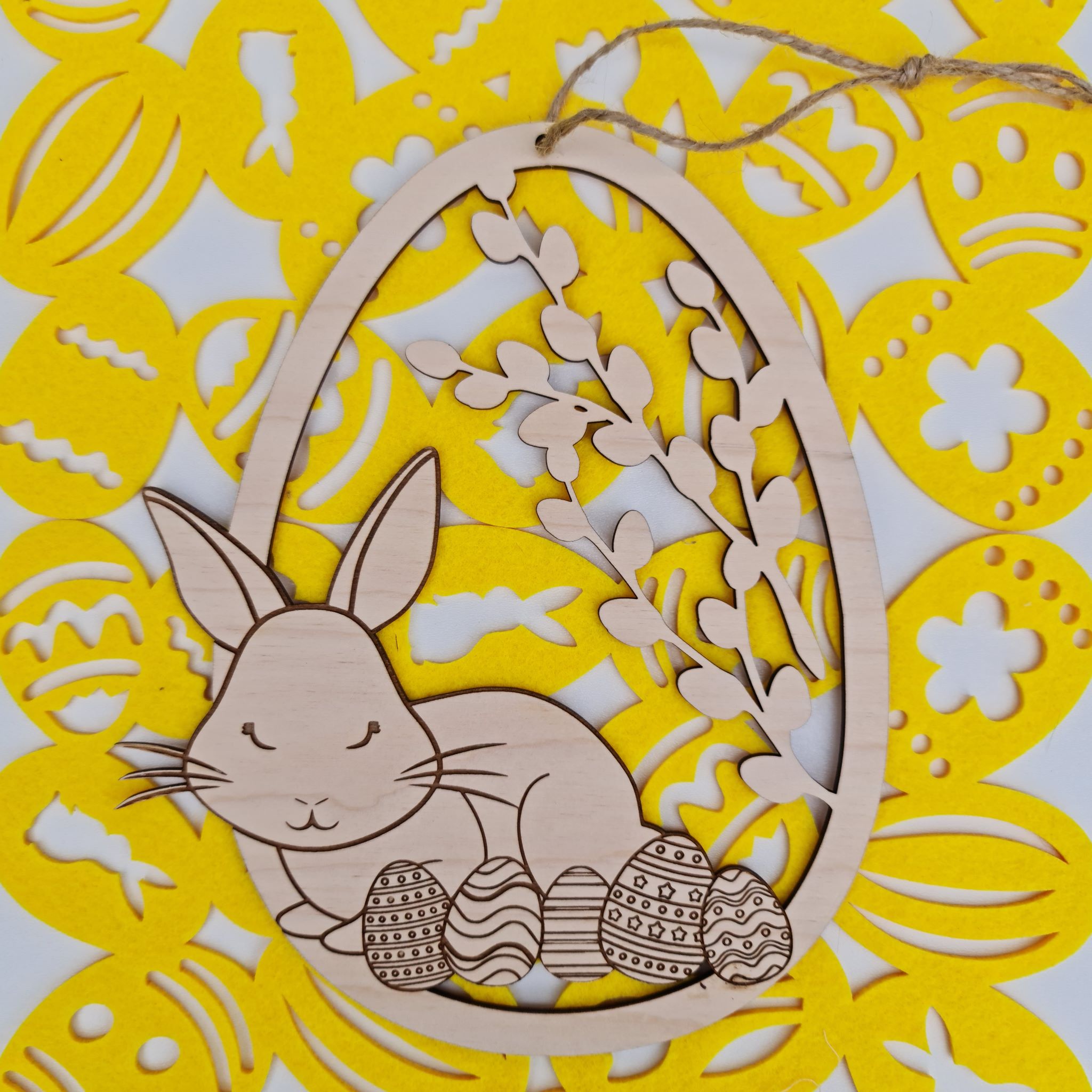 Pisanka z króliczkiem